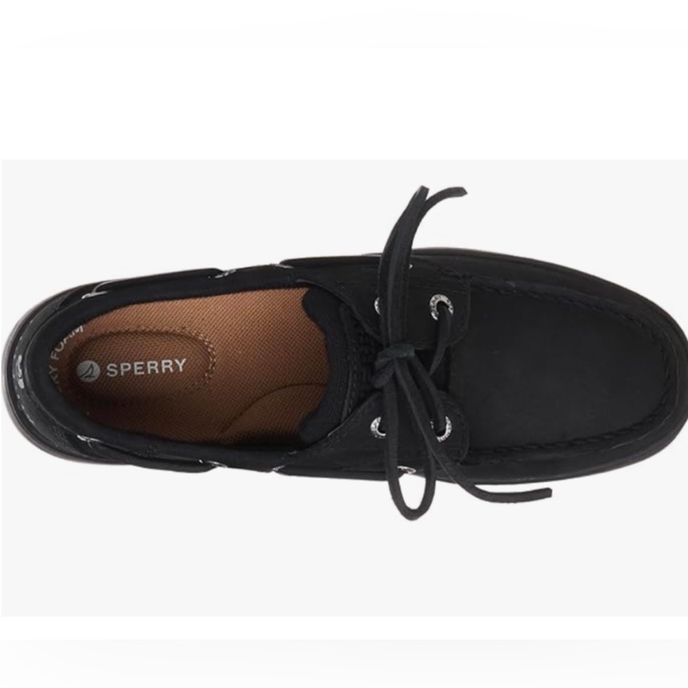 Sperry Women's Bluefish Boat Shoes Loafers Black 8 - Picture 2 of 12